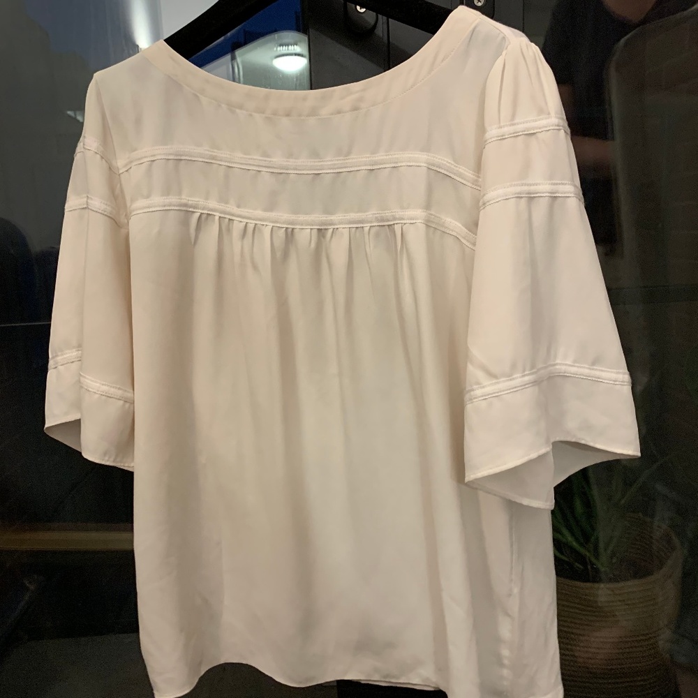 Great white loft blouse